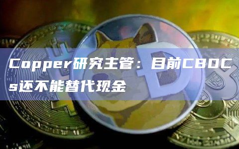 Copper研究主管:目前CBDCs还不能替代现金