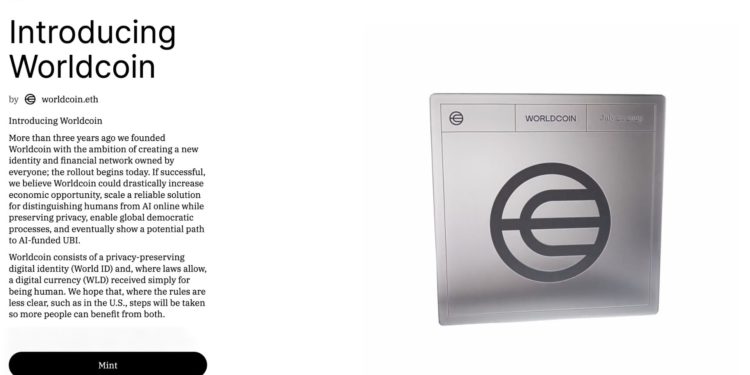 两步骤教你在Zora铸造Worldcoin纪念型NFT！WLD稀释估值达193亿