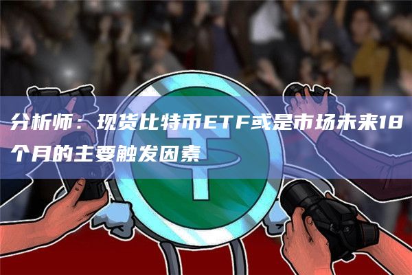 分析师：现货比特币ETF或是市场未来18个月的主要触发因素