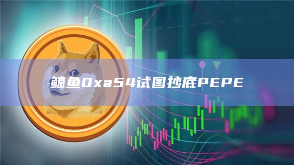鲸鱼0xa54试图抄底PEPE