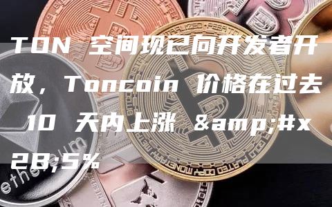 TON 空间现已向开发者开放，Toncoin 价格在过去 10 天内上涨 +5%