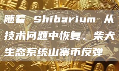 随着 Shibarium 从技术问题中恢复,柴犬生态系统山寨币反弹