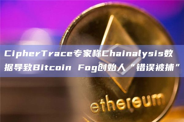 CipherTrace专家称Chainalysis数据导致Bitcoin Fog创始人“错误被捕”