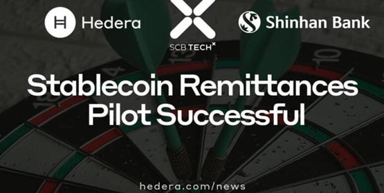 国泰金控拥抱稳定币！携手Hedera、韩国、泰国银行完成汇款PoC试点