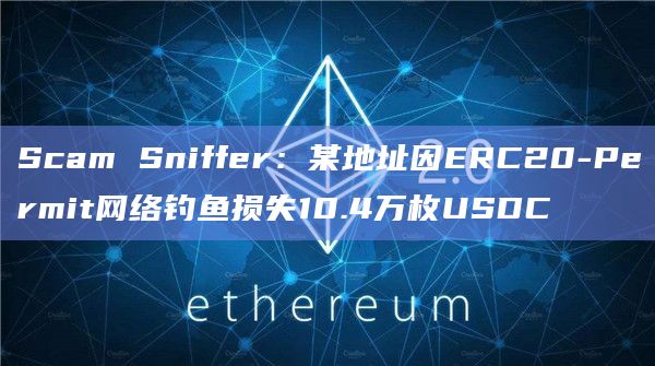 Scam Sniffer：某地址因ERC20-Permit网络钓鱼损失10.4万枚USDC
