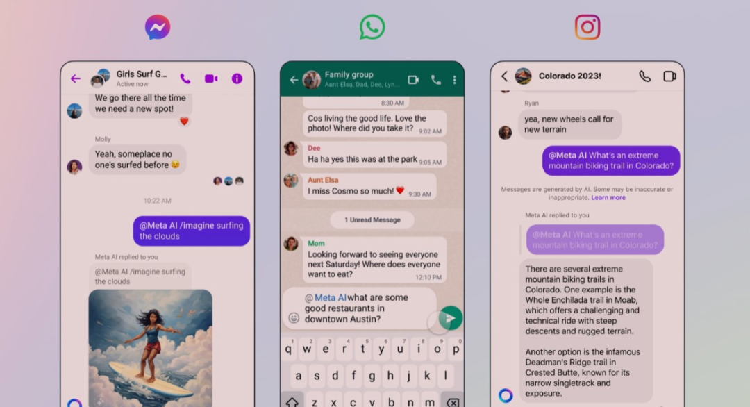 Meta版ChatGPT来了:Llama 2加持,接入必应搜索,小扎现场演示