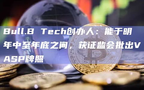 Bull.B Tech创办人：能于明年中至年底之间，获证监会批出VASP牌照