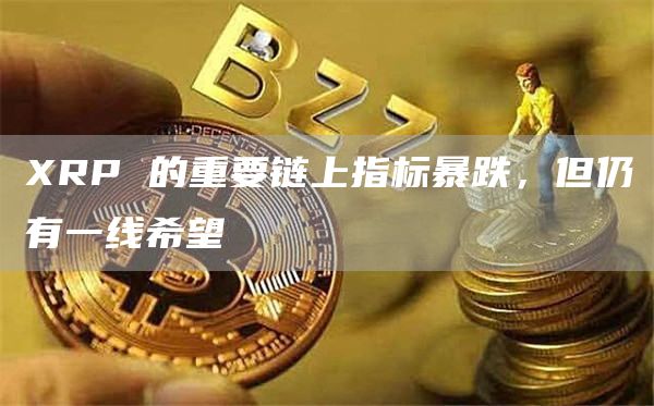 XRP的重要链上指标暴跌，但仍有一线希望1