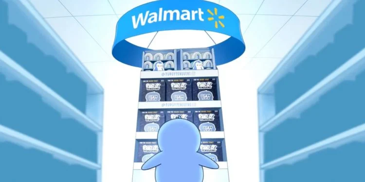 Pudgy Toys上架全美2000家沃尔玛商店!NFT胖企鹅地板价冲破5ETH