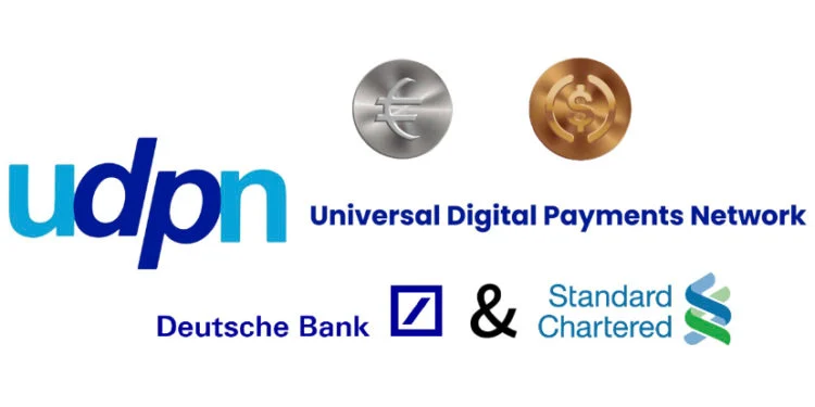 渣打与德意志银行通过UDPN试验稳定币支付！实现USDC与EURS兑换