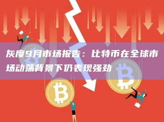 灰度9月市场报告：比特币在全球市场动荡背景下仍表现强劲