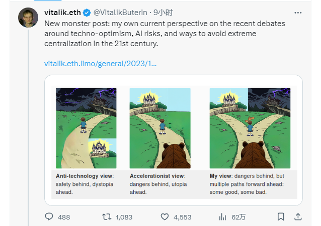 Vitalik的博客常常被解读为技术的风向标