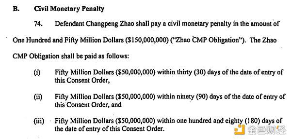 币安被罚款金额分析