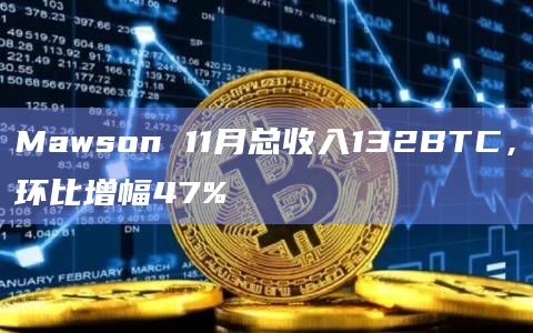 Mawson比特币总收入为132BTC