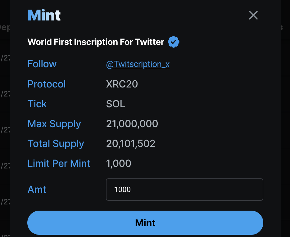 发帖部署 Token，社交铭文 TwitScription 怎么玩