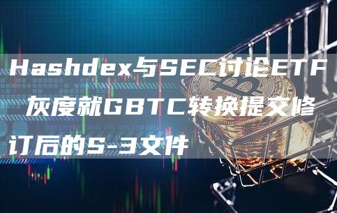 Hashdex与SEC讨论ETF 灰度就GBTC转换提交修订后的S-3文件