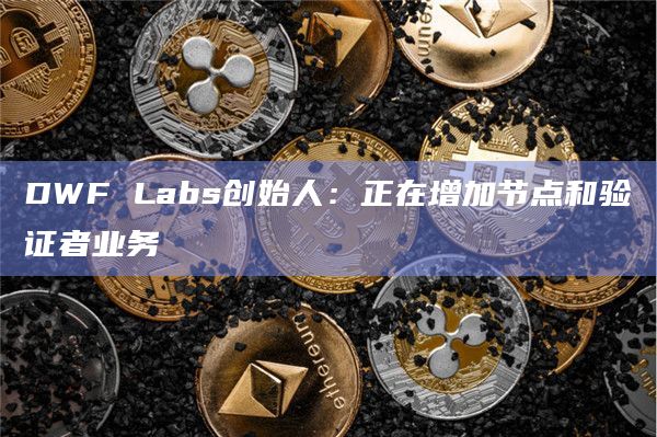 DWF Labs创始人：正在增加节点和验证者业务