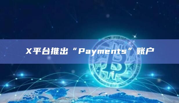 X平台推出“Payments”账户
