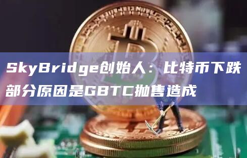 比特币下跌的原因？