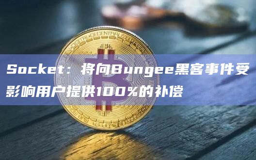 Socket：将向Bungee黑客事件受影响用户提供100%的补偿