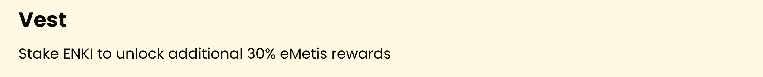 详解ENKI:简化节点质押,Metis上第一个LSD平台