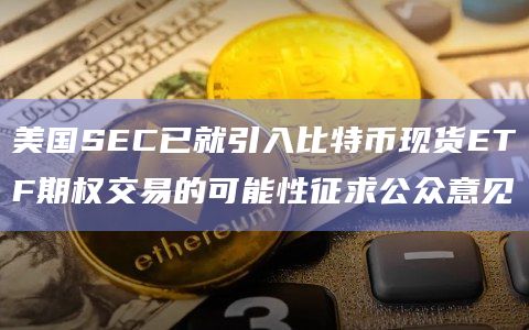 美国SEC已就引入比特币现货ETF期权交易的可能性征求公众意见
