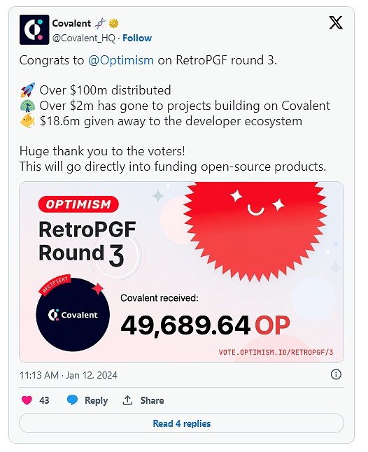 Optimi为 Covalent Network(CQT)提供生态系统资助