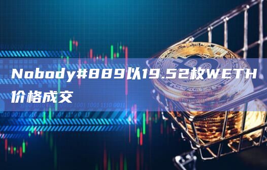 Nobody#889以19.52枚WETH价格成交