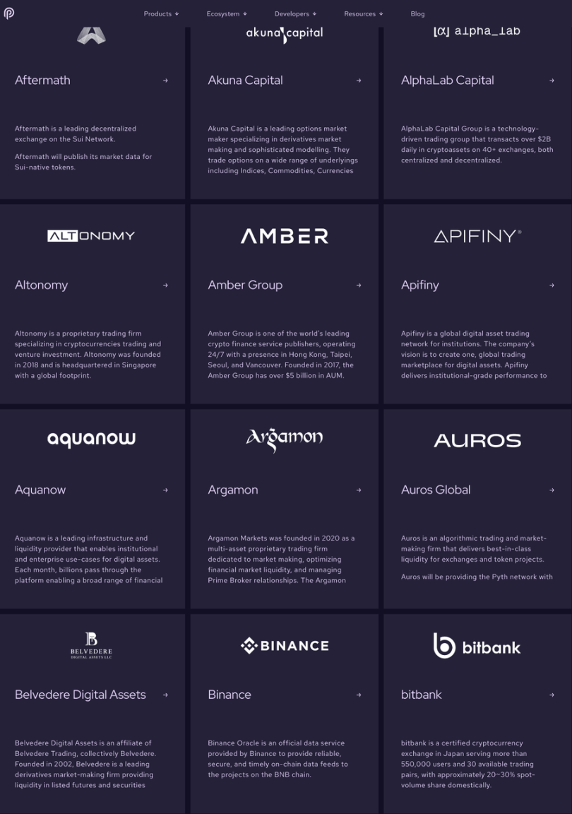 Pyth Network 调研分析报告:投资逻辑、发展现状和商业分析