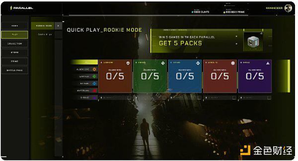 卡牌游戏Parallel即将开始公测