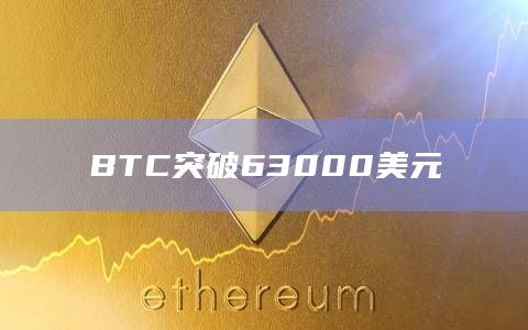 BTC突破63000美元