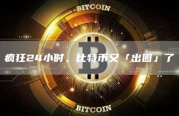 疯狂24小时,比特币又「出圈」了
