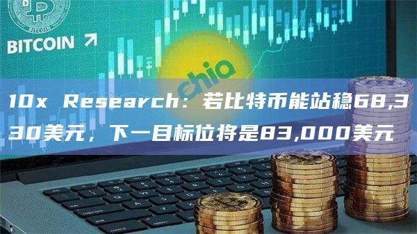 10x Research:若比特币能站稳68,330美元,下一目标位将是83,000美元