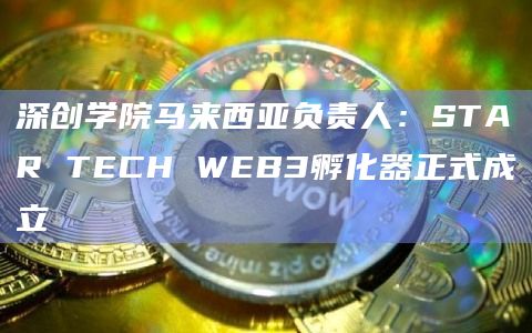 深创学院马来西亚负责人：STAR TECH WEB3孵化器正式成立
