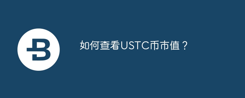 如何查看USTC币市值?