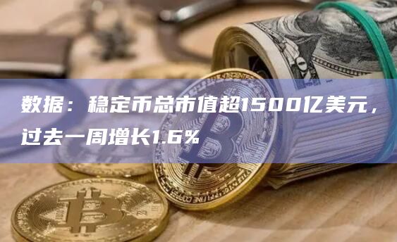 数据：稳定币总市值超1500亿美元，过去一周增长1.6%