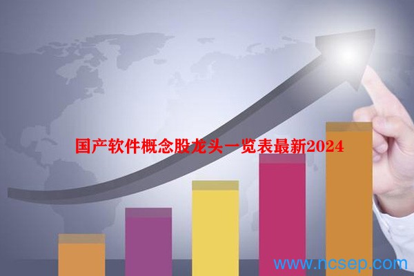 国产软件概念股龙头一览表最新2024