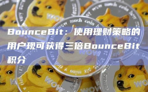 BounceBit上质押＞=0.1BTCB将解锁Premium功能