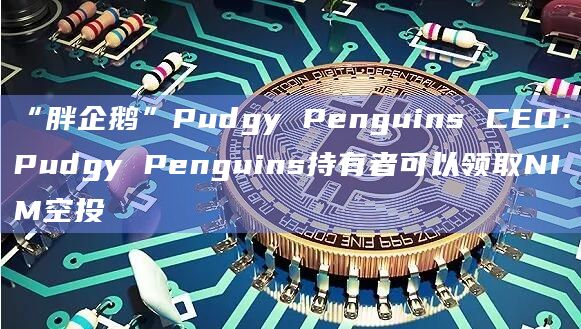 “胖企鹅”Pudgy Penguins CEO:Pudgy Penguins持有者可以领取NIM空投