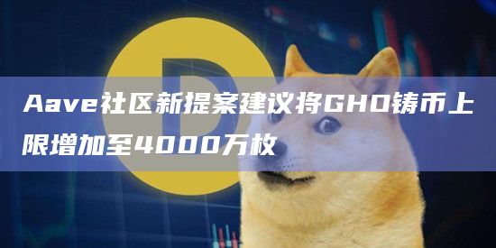 ChaosLabs在Aave社区发起新提案