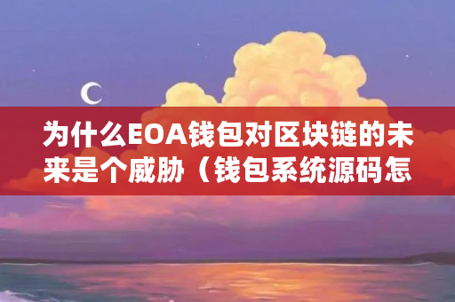 为什么EOA钱包对区块链的未来是个威胁（钱包系统源码怎么用）