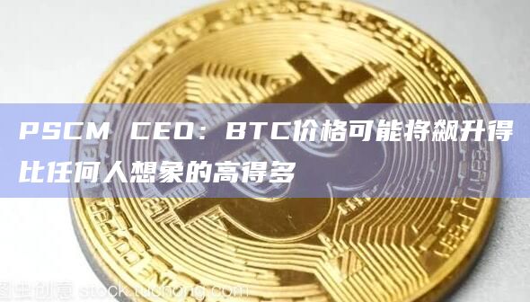 PSCM CEO：BTC价格可能将飙升得比任何人想象的高得多