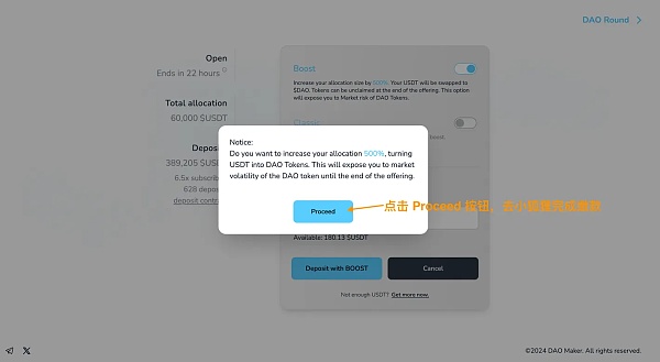 DAO Maker打新全流程