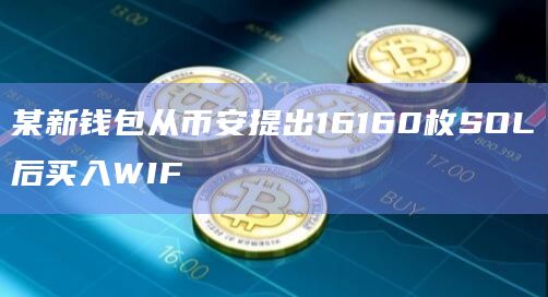 某新钱包从币安提出16160枚SOL后买入WIF