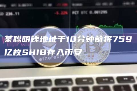 某聪明钱地址于10分钟前将759亿枚SHIB存入币安