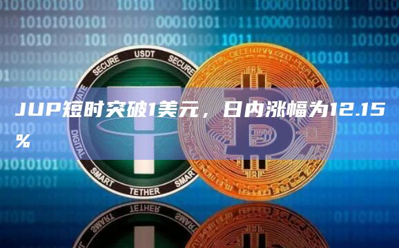 JUP短时突破1美元，日内涨幅为12.15%