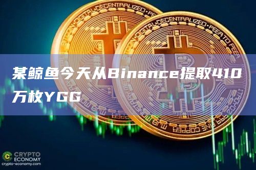 某鲸鱼今天从Binance提取410万枚YGG