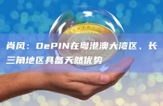 肖风：DePIN在粤港澳大湾区、长三角地区具备天然优势