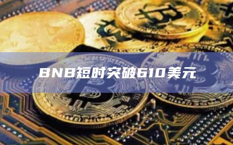 BNB今日价格短时突破610美元