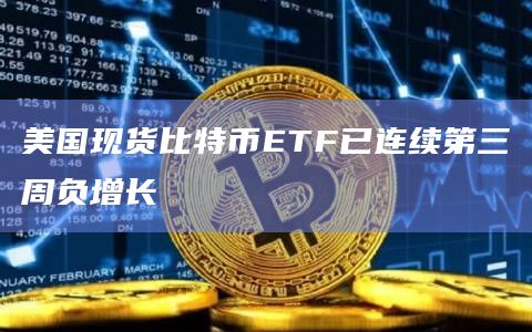 现货比特币ETF已连续第三周负增长